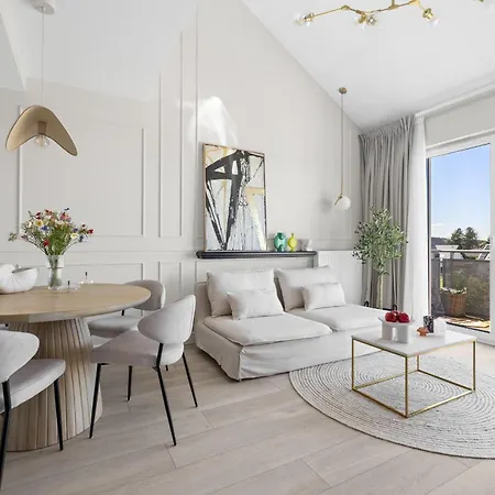 Sunset Loft 2 Sypialnie Z Tarasem I Zachodami Slonca - グディニャ