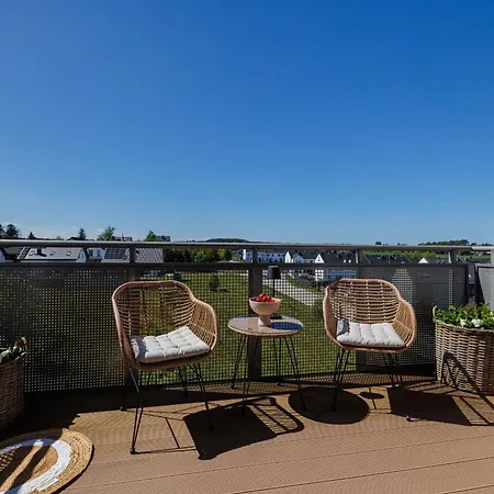 Sunset Loft 2 Sypialnie Z Tarasem I Zachodami Slonca - Praia Apartament