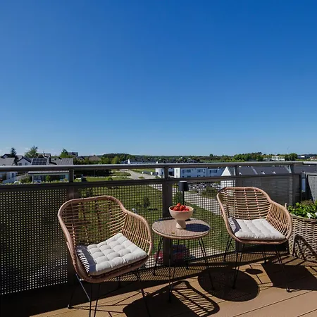 Sunset Loft 2 Sypialnie Z Tarasem I Zachodami Slonca - Praia Apartament *